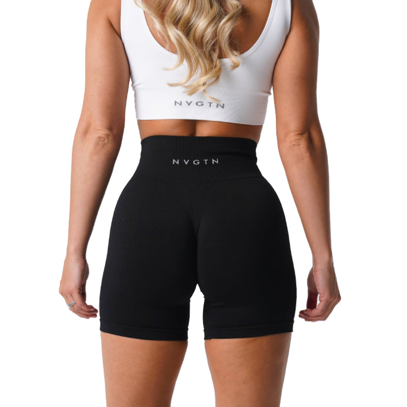 NVGTN – short solide en Spandex sans couture pour femmes, collants d'entraînement doux, tenues de Fitness, pantalons de Yoga, vêtements de sport