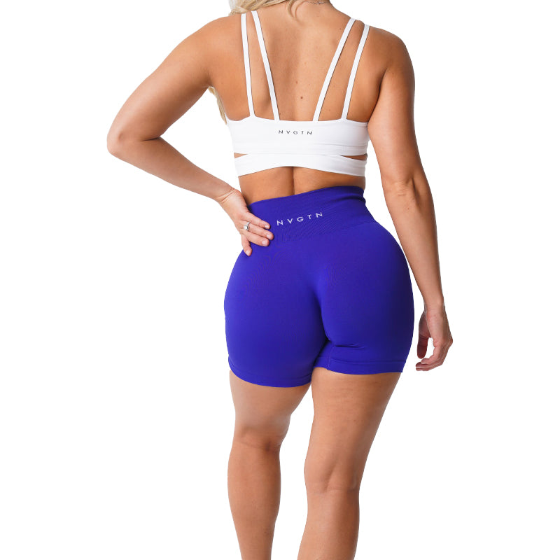 NVGTN – short solide en Spandex sans couture pour femmes, collants d'entraînement doux, tenues de Fitness, pantalons de Yoga, vêtements de sport