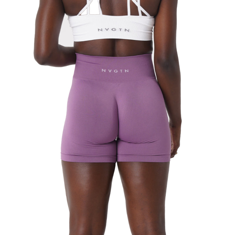 NVGTN – short solide en Spandex sans couture pour femmes, collants d'entraînement doux, tenues de Fitness, pantalons de Yoga, vêtements de sport