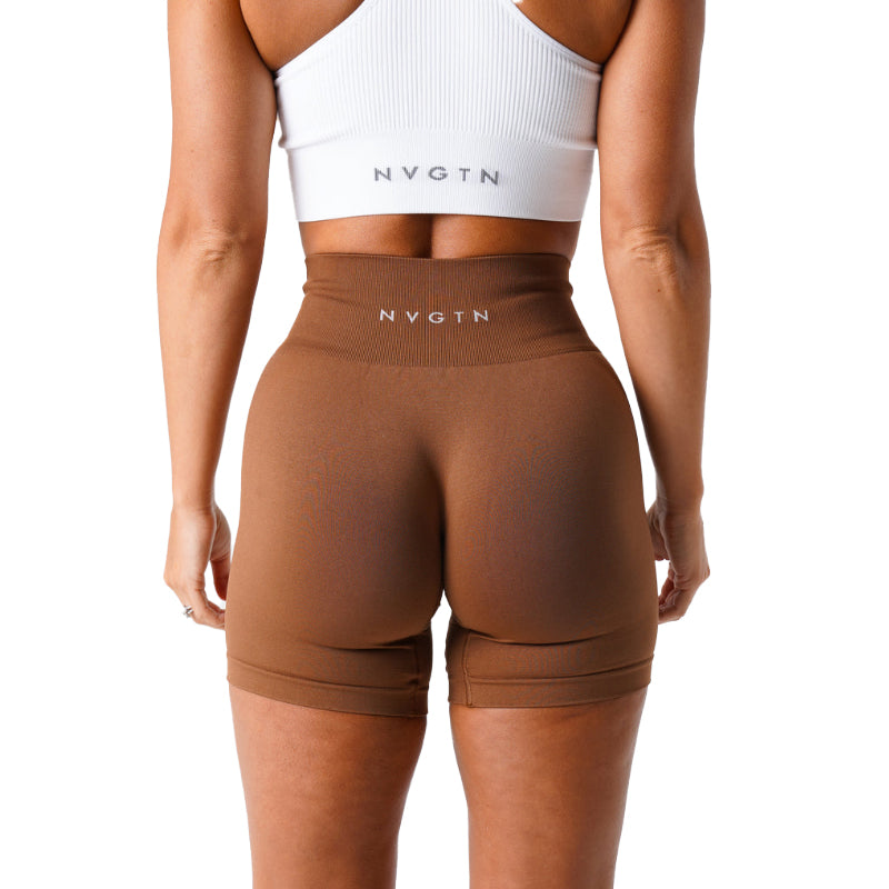 NVGTN – short solide en Spandex sans couture pour femmes, collants d'entraînement doux, tenues de Fitness, pantalons de Yoga, vêtements de sport