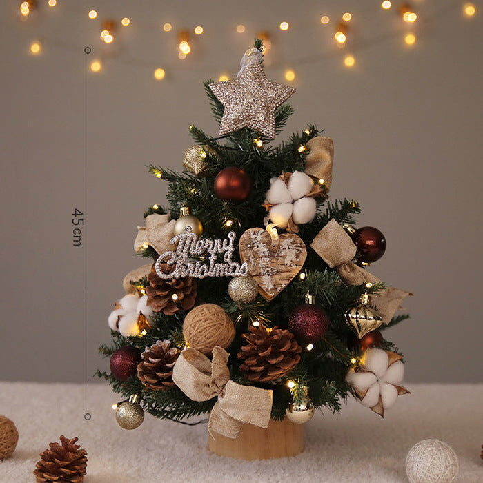 45cm Hight  Little Prelit Christmas Tree Decorated