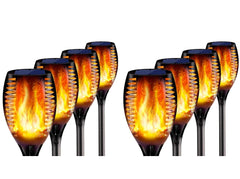 Solar Flame Flickering Garden Led Light Ip65 Outdoor Solar Tiki Torch Light Spotlights Landscape Decoration Led Lamp