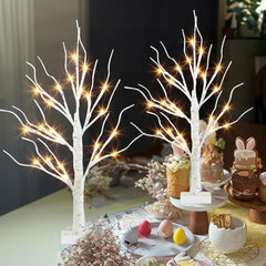 2 FT Christmas Tabletop Tree with LED Light & Battery Powered