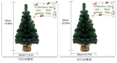 60Cm Christmas Tree Tabletop Spruce with New Material and Perfect for Home Office Party Indoor Christmas Decoration Holiday