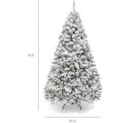 China Manufacturer Wholesale White Powder Snowing Decorative Christmas Tree