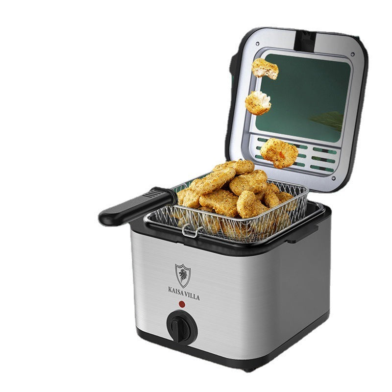 Visual Multifunctional Electric Air Fryer Skewer French Fries Machine