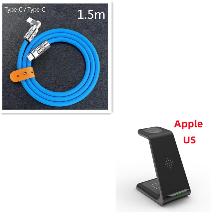 Station de Charge rapide 3 en 1, support de Charge sans fil, Station de Charge rapide sans fil pour support de téléphone