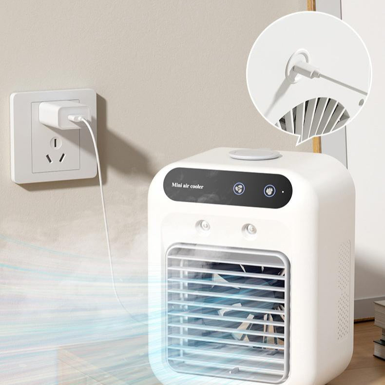 Climatiseur refroidisseur d'air, ventilateur de refroidissement à eau, pour chambre, bureau, climatiseur Portable pour voitures