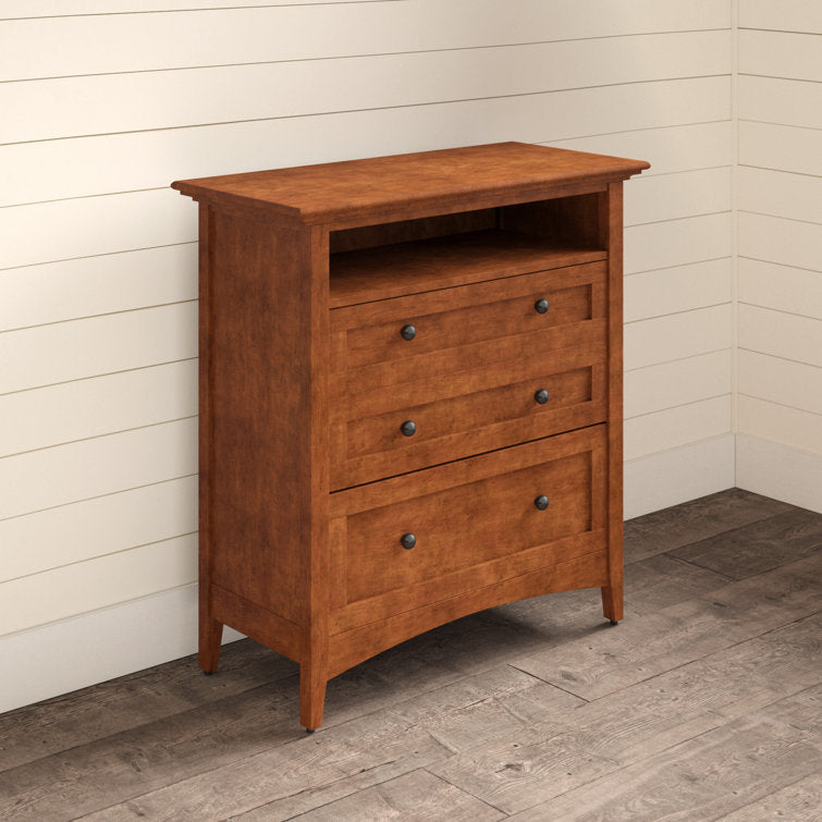 Melusina 3 Wooden Drawer Dresser