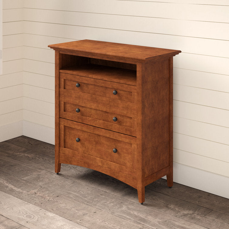 Melusina 3 Wooden Drawer Dresser