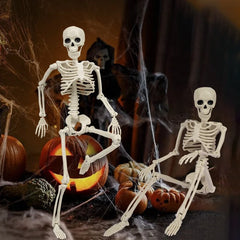 Cross Border Halloween Skeleton Model Garden Party Decoration Props Haunted House 40Cm Skeleton