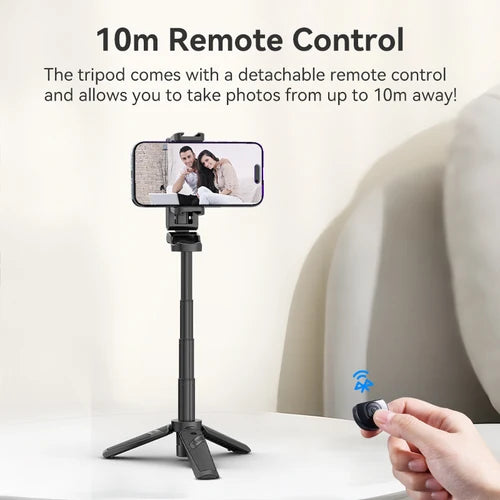 Ulanzi JJ02 Phone Tripod Stand Selfie Booster Handle Grip For Tiktok YouTube Instagram Shooting Desktop Portable Phone Holder