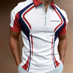 Men Stripes Polo Shirt