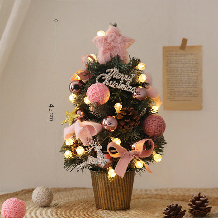 45cm Hight  Little Prelit Christmas Tree Decorated