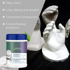 3D Handmade Hand Mold Casting Clone Powder D IY Kit Couples Hand Holding Statue Molding Crafts For Adult Child Family