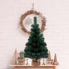 60Cm Christmas Tree Tabletop Spruce with New Material and Perfect for Home Office Party Indoor Christmas Decoration Holiday