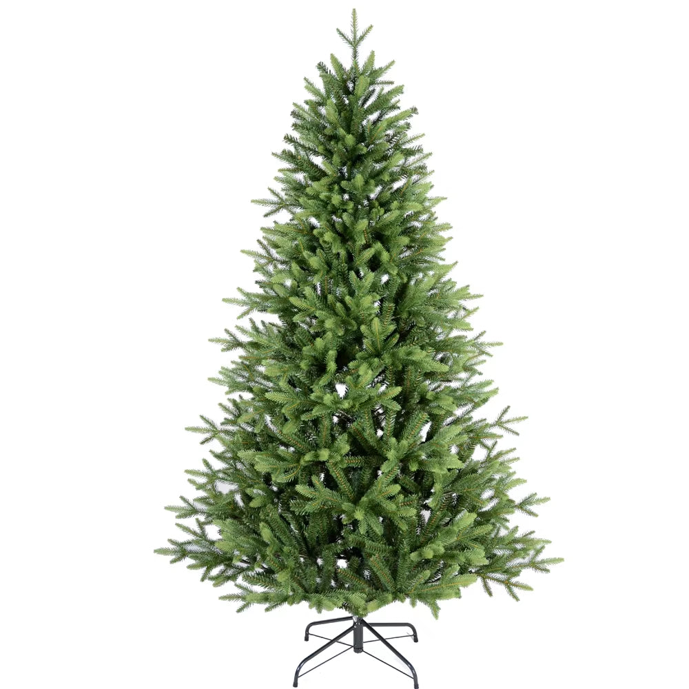 Hot Sale National Tree Company Pre-Lit Artificial Slim Christmas Tree Green Multicolor Lights Includes Stand 7 Feet Xmas Tree