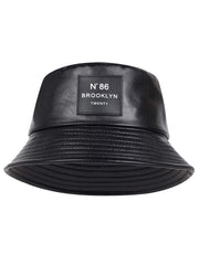 Men Letter Patch Decor Bucket Hat