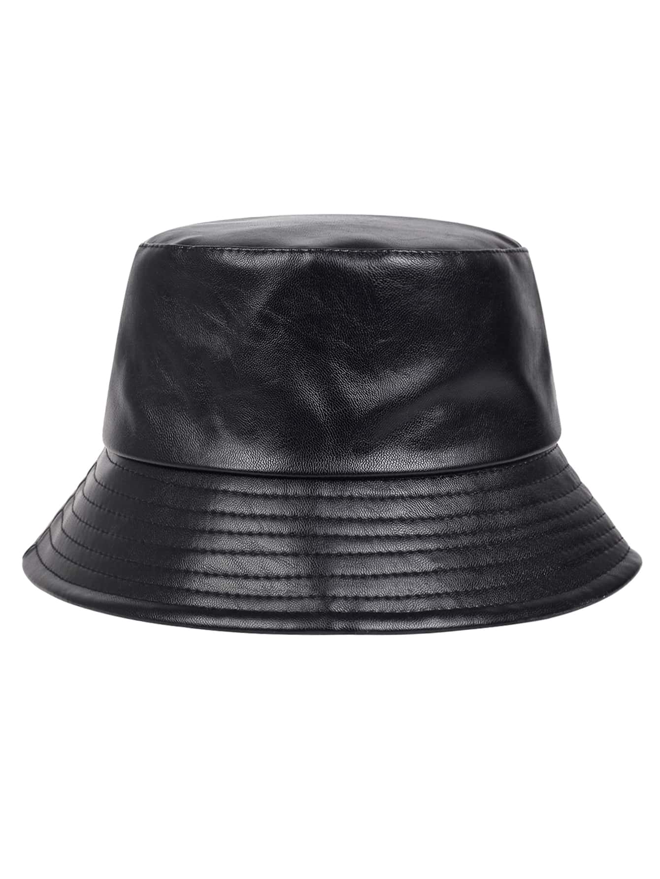 Men Letter Patch Decor Bucket Hat