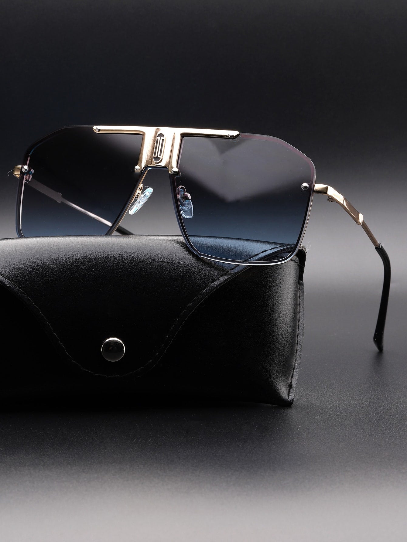 Men's Flat Top Goggle Fashion Eyewear