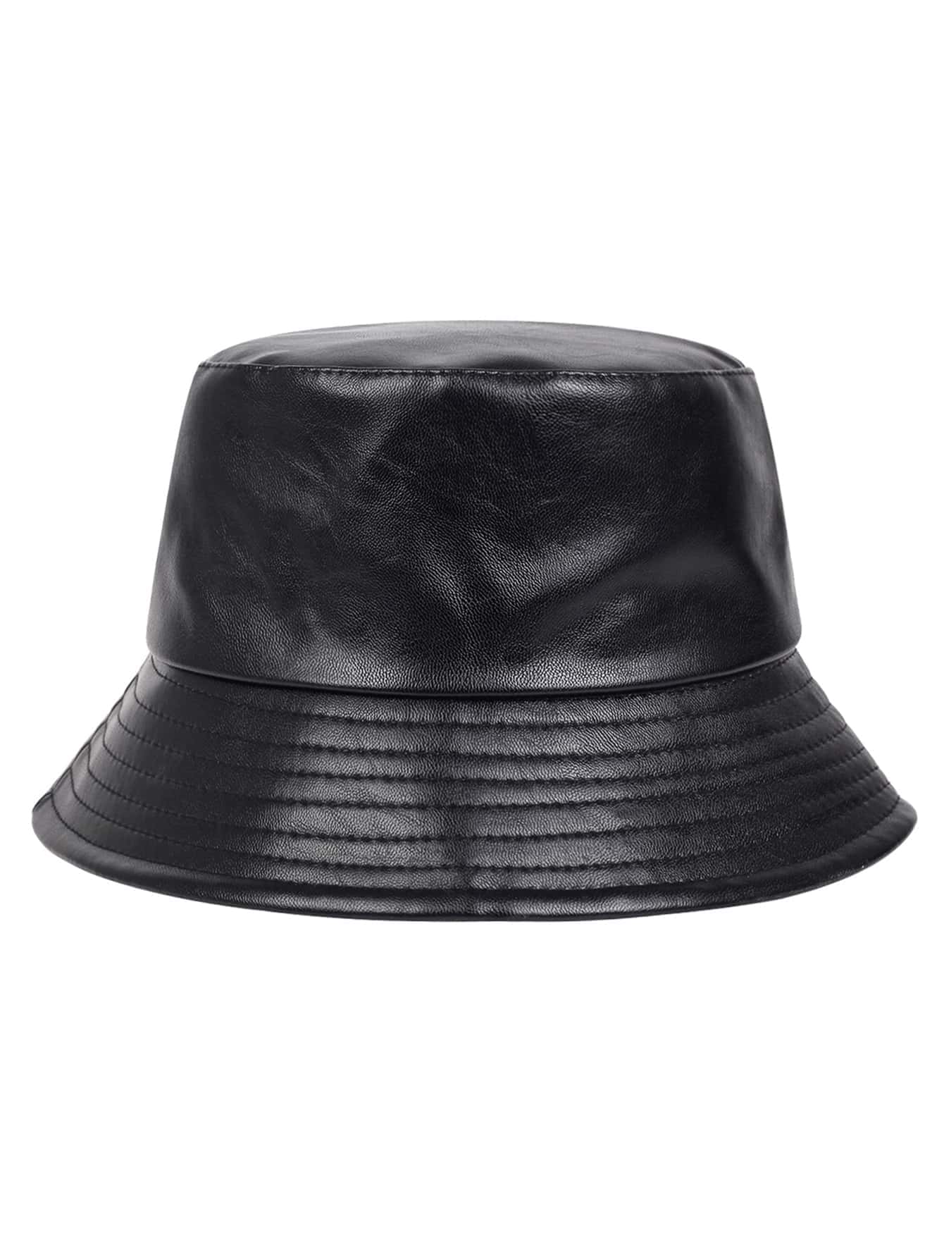 Men Letter Patch Decor Bucket Hat