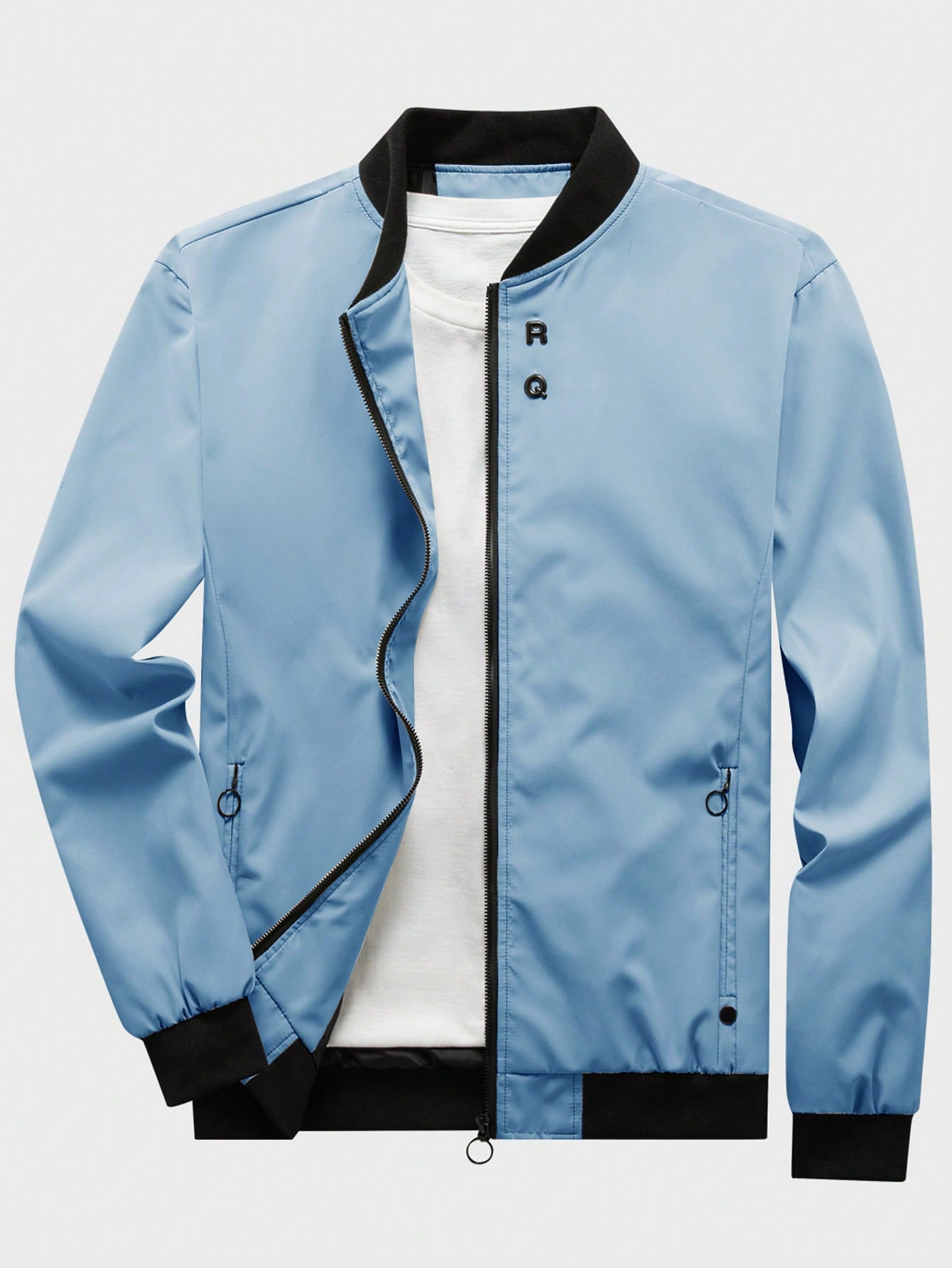 Blouson aviateur zippé pour hommes