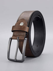 Men Square Buckle Belt For All Seasons