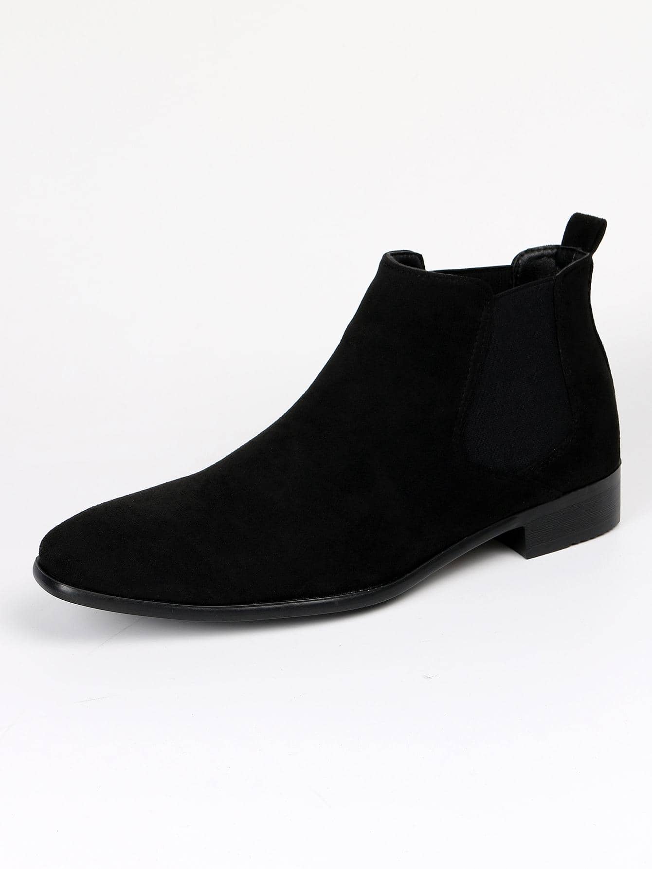 Bottines Chelsea minimalistes à enfiler pour hommes