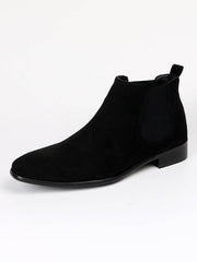 Men Minimalist Slip On Chelsea Boots