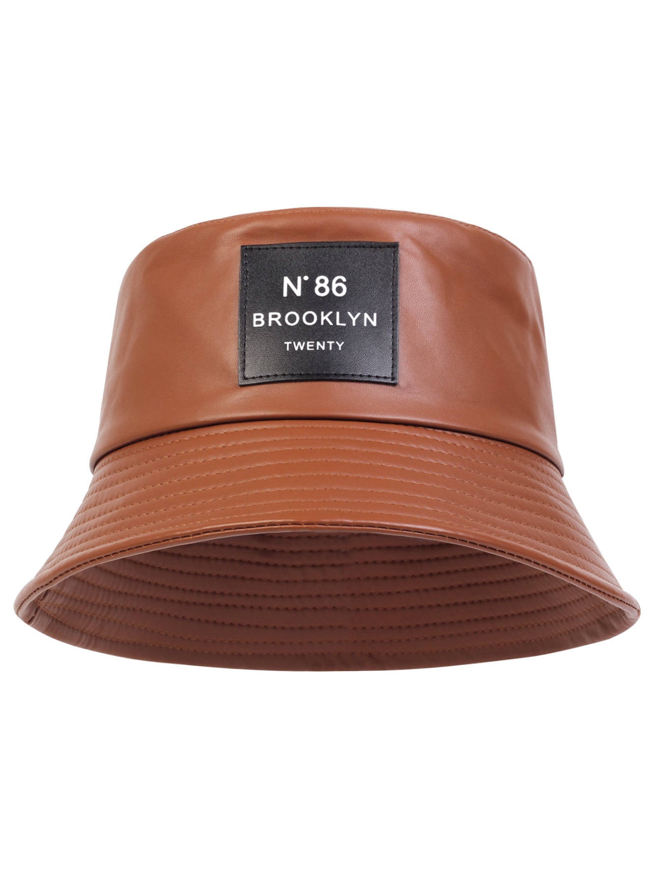 Men Letter Patch Decor Bucket Hat