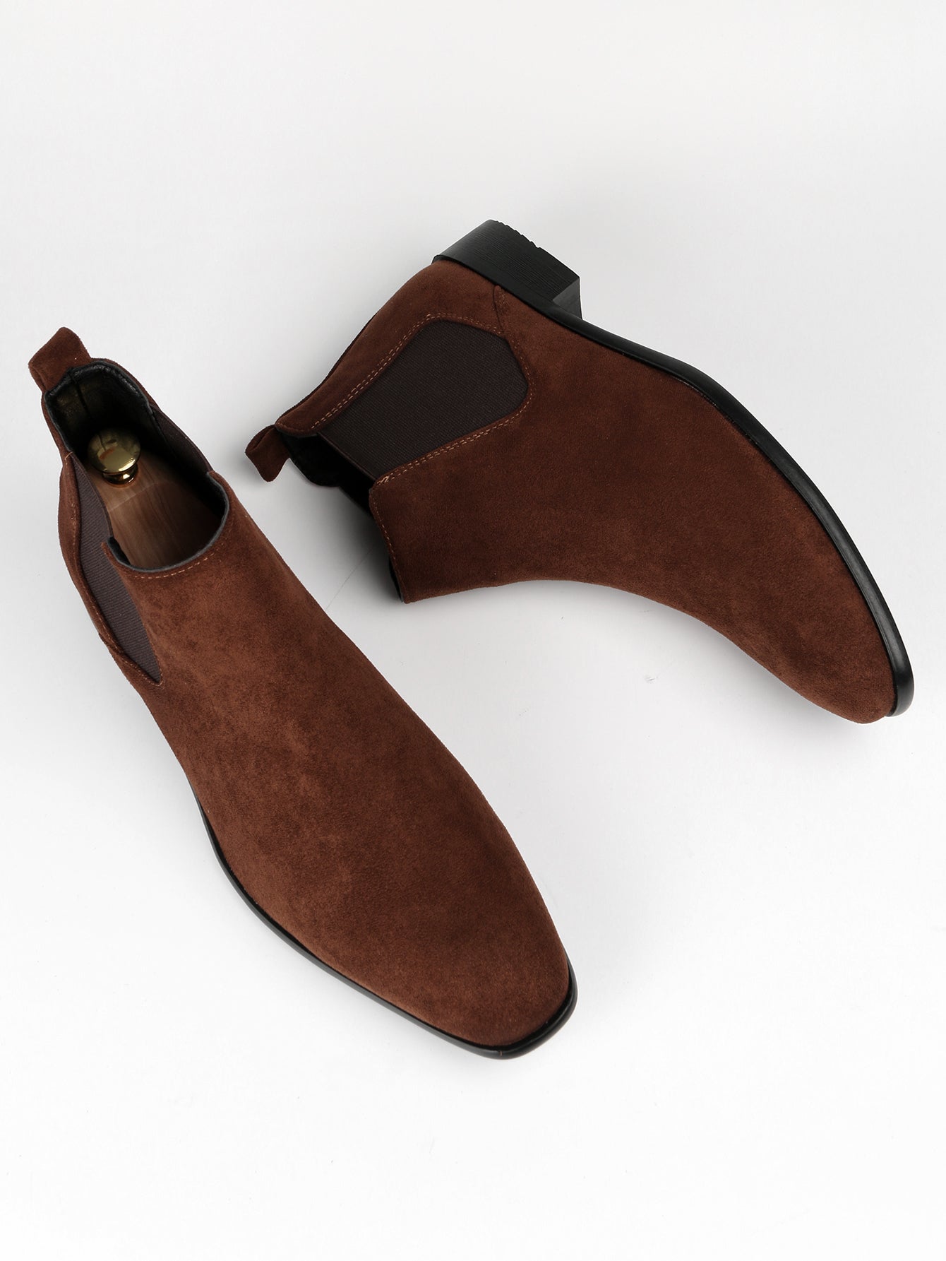 Men Minimalist Slip On Chelsea Boots