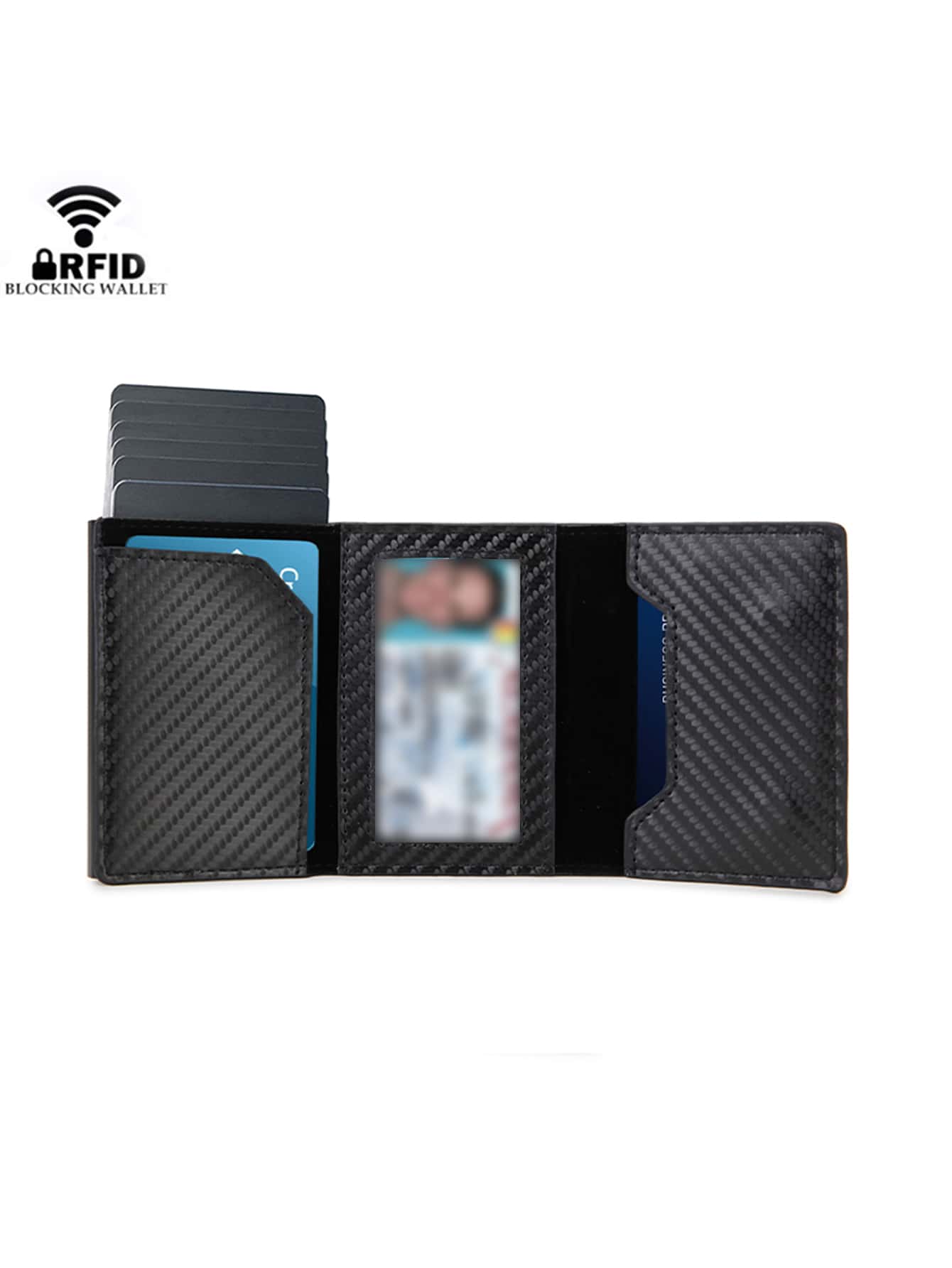 Men Women Rfid Card Holder Leather Airtag Wallet Money Bag