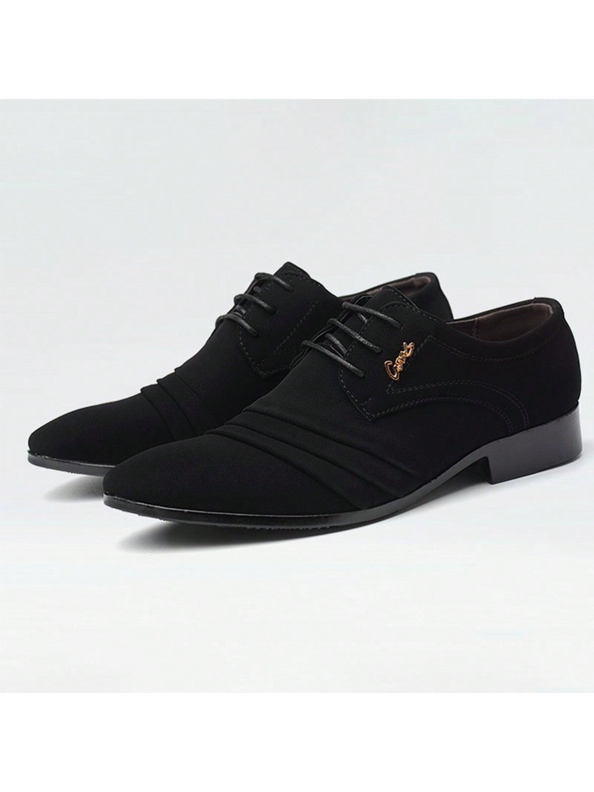 Men's Business British Style Pointed Toe Pu Leather Shoes