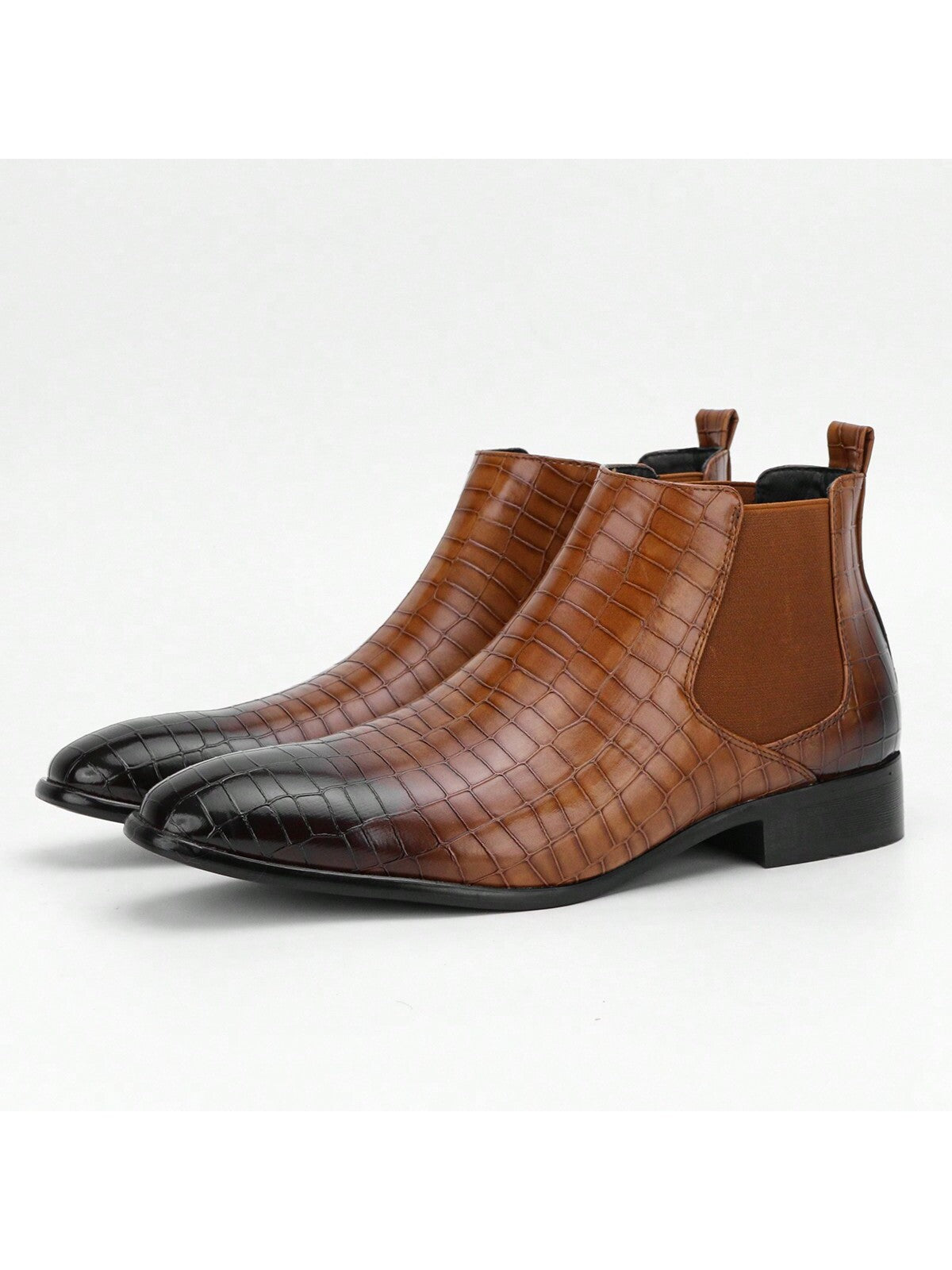 Men Minimalist Slip On Chelsea Boots