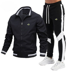 Men Trousers Bomber Jacket