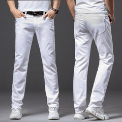 Men White Jean