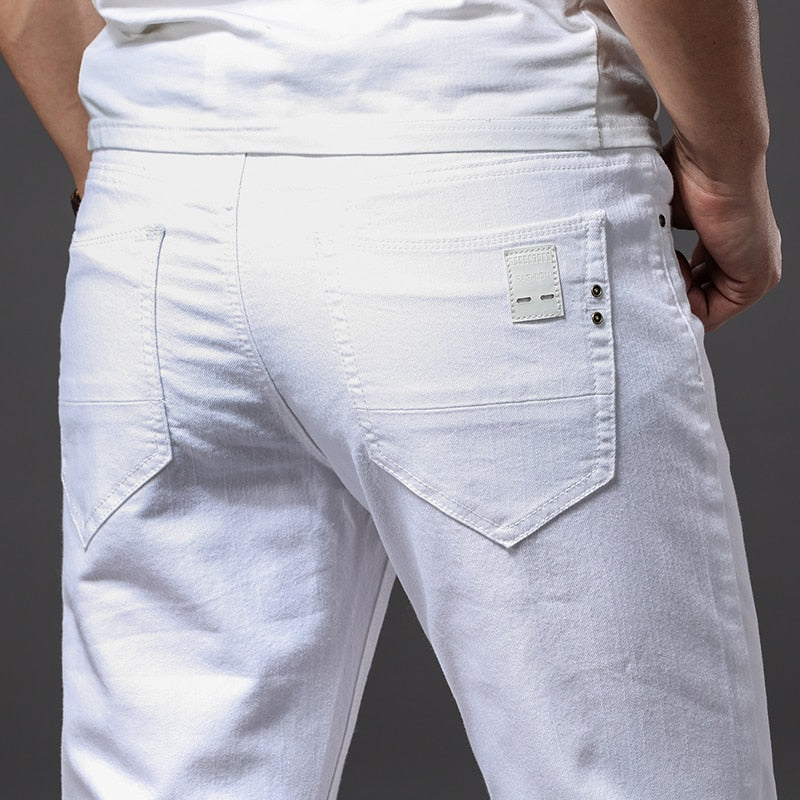 Men White Jean