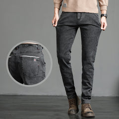 Men Stretch Skinny Cotton Jeans