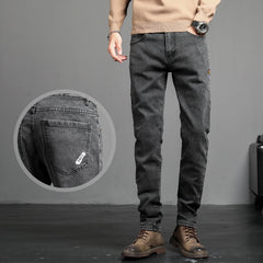 Men Stretch Skinny Cotton Jeans